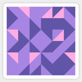 Seamless geometric pattern Sticker